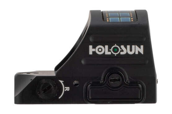Holosun HE407 GR X2 Elite reflex sight with side-loading battery tray
